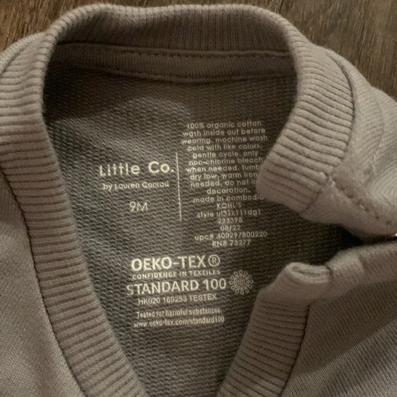 NWT Little Co Sweatshirt - Picture 3 of 3